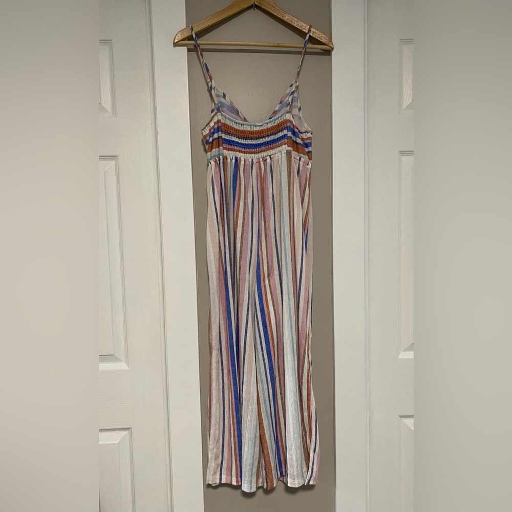 Xhilaration Multicolor Striped Jumpsuit - Picture 3 of 3